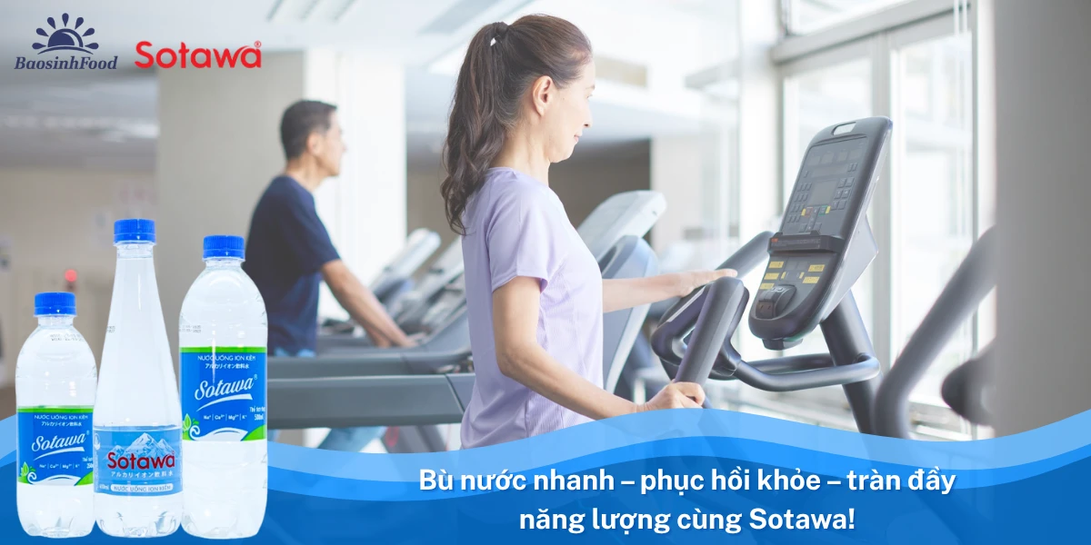 Tác dụng của nước ion kiềm trong việc phục hồi cơ thể sau luyện tập